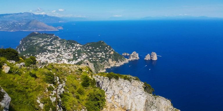 Capri visto dall'alto