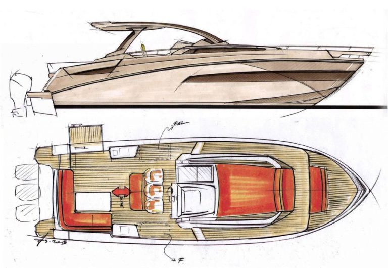 Azimut Verve 40 sketch