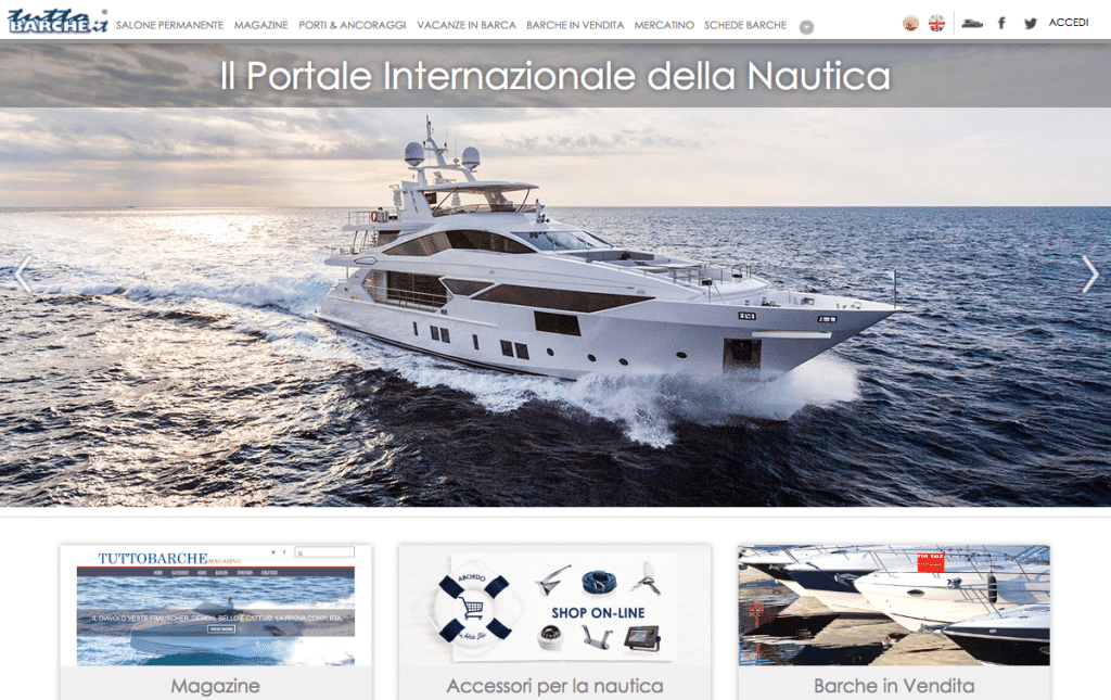 tuttobarche portale nautica internazionale