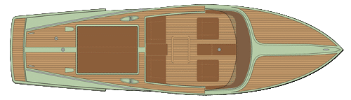 minncraft 26 summuit-Boat-Top-View