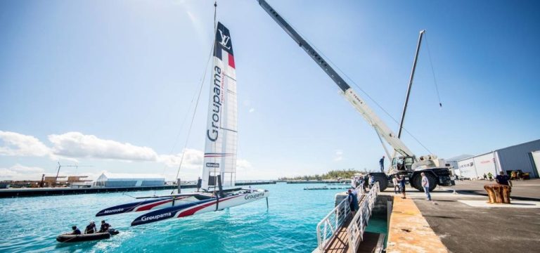 catamarano asimmetrico Groupama Team France 35a Coppa America