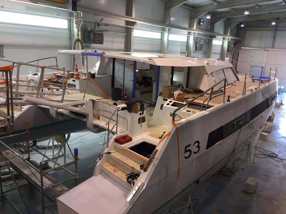 Catana Catamarans 53 cantiere