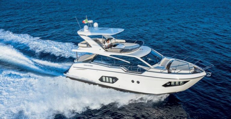 absolute yachts 50 fly navigazione