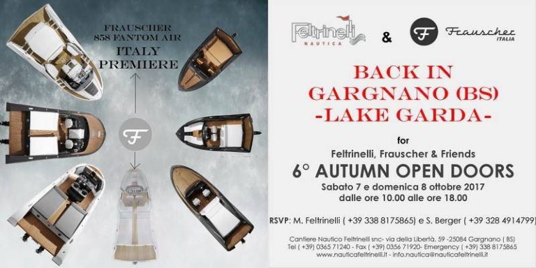 Frauscher Autumn Open Doors Feltrinelli