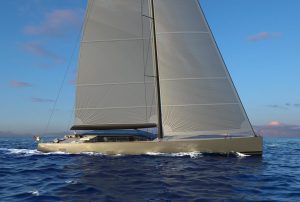 E-volution: da Perini Navi, uno sloop  ibrido di 42 metri in alluminio