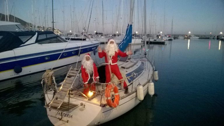 babbo natale Marina di Varazze