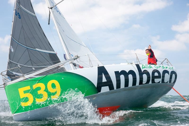 Ambrogio Beccaria navigatore solitario alla mini transat 2017