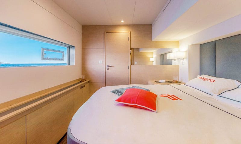 alegria 67 fountaine pajot cabina armatore