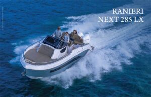 ranieri next 285 lx prova in mare