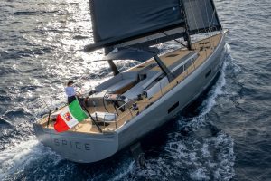 Ice 62 Targa upwind