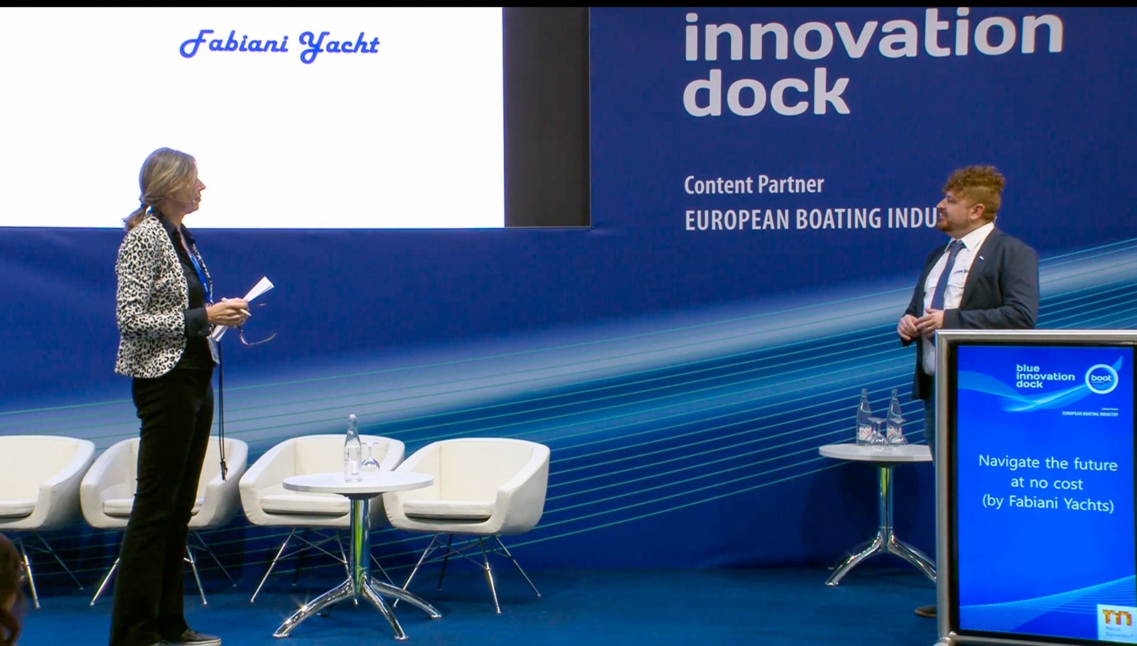 Blue innovation dock