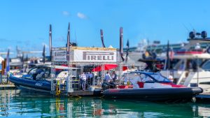 Gli speedboats Pirelli al Salone Internazionale di Miami