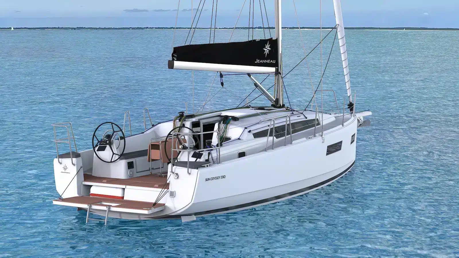 Jeanneau Sun Odyssey 350 poppa