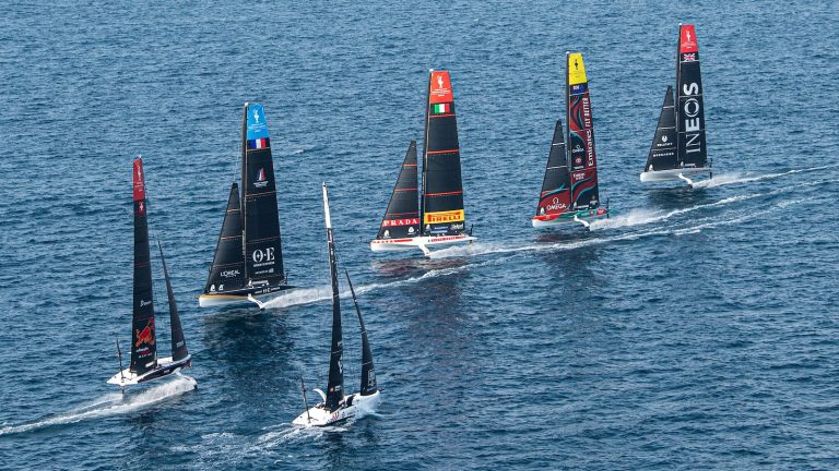 America's Cup 2024 la flotta AC40