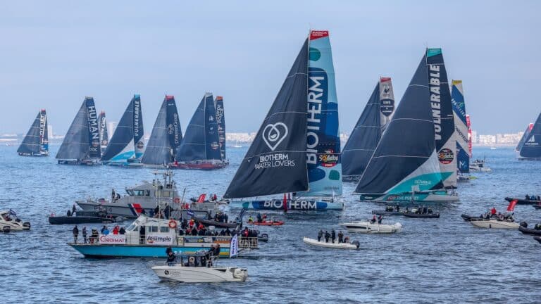 Vendee Globe 2024 foto della partenza