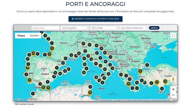 Guida al portolano dei porti e degli ancoraggi